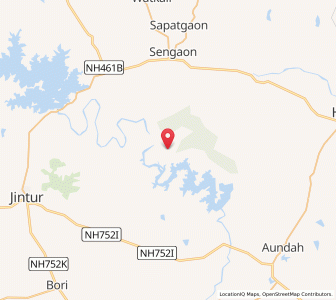 Map of Lingi, Maharashtra