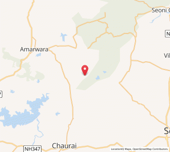 Map of Lingpani, Madhya Pradesh