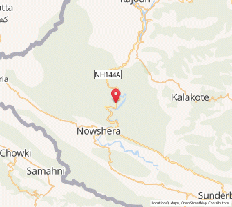 Map of Liriwali Ban, Kashmir