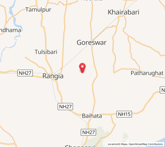 Map of Loch, Assam