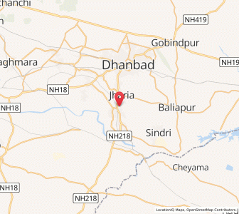 Map of Lodna, Jharkhand