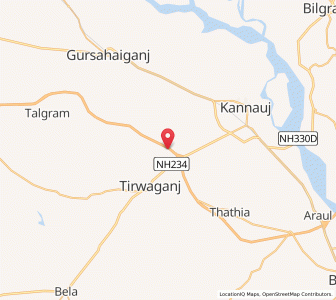 Map of Lohemarh, Uttar Pradesh
