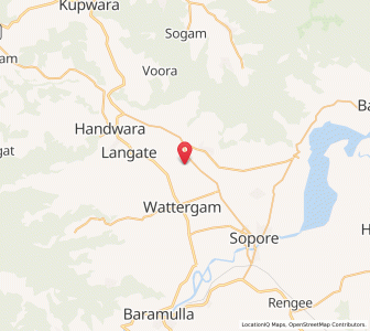 Map of Loikpor Chhatarhal, Kashmir