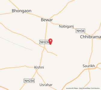 Map of Lokariya, Uttar Pradesh