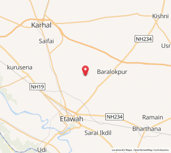 Map of Loknathpur, Uttar Pradesh