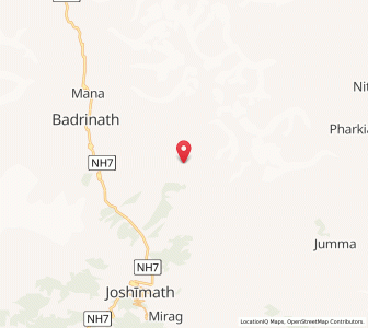 Map of Lokpal, Uttarakhand