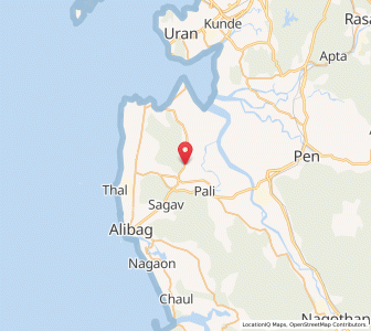 Map of Longhar, Maharashtra