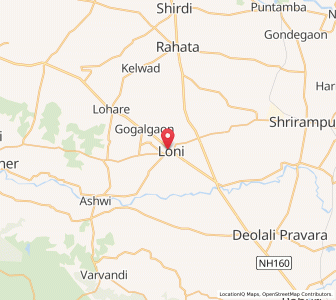 Map of Loni Budrukh, Maharashtra