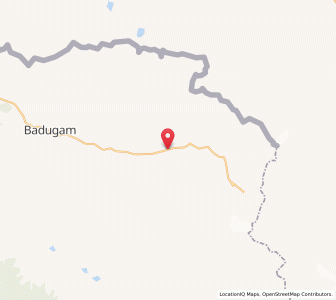 Map of Lor Khanba, Kashmir