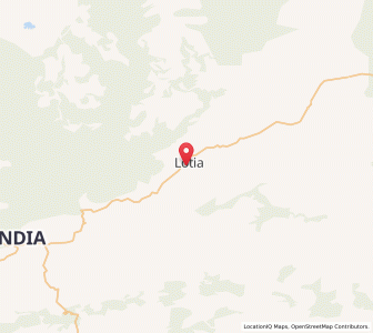 Map of Lotia, Madhya Pradesh