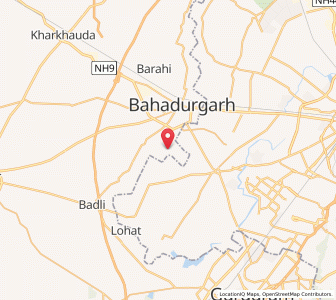 Map of Lowah Kalan, Haryana