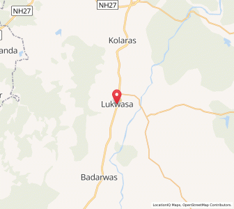 Map of Lukwasa, Madhya Pradesh