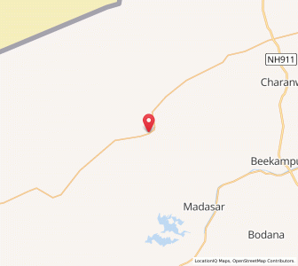 Map of Lundait, Rajasthan