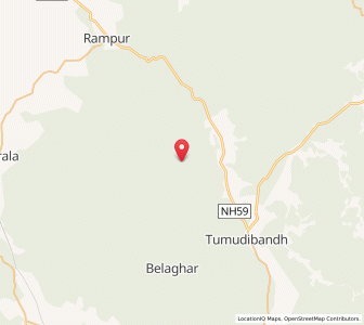Map of Lunkagar, Odisha