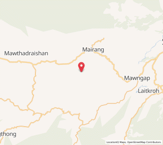 Map of Lyngkhai, Meghalaya