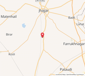 Map of Machhrauli, Haryana
