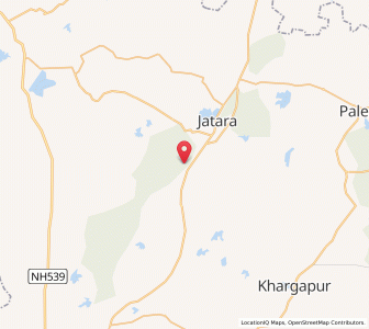 Map of Machi, Madhya Pradesh