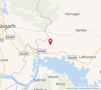 Map of Machida, Chhattisgarh