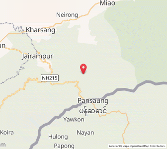 Map of Machum, Arunachal Pradesh