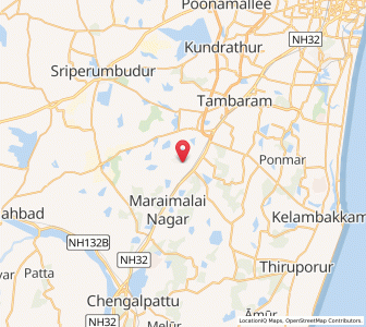 Map of Madambakkam, Tamil Nadu