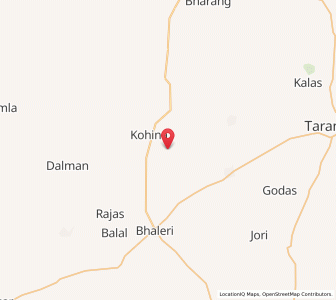 Map of Madawas, Rajasthan
