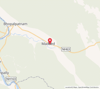 Map of Madded, Chhattisgarh