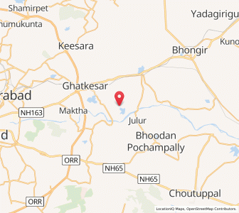 Map of Madharam, Andhra Pradesh