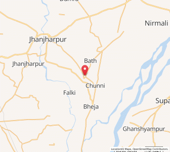 Map of Madhepur, Bihar