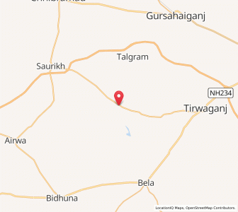 Map of Madhpura, Uttar Pradesh