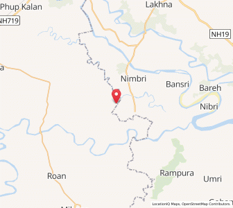 Map of Madhupura, Madhya Pradesh