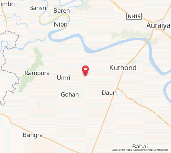 Map of Madnepur, Uttar Pradesh