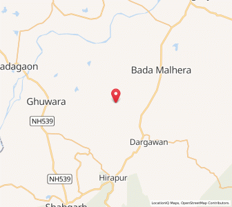 Map of Madniwar, Madhya Pradesh