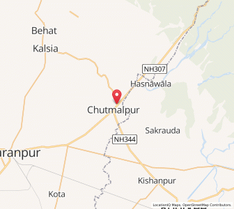 Map of Mado, Uttar Pradesh