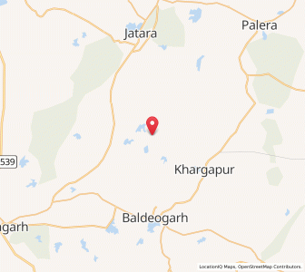 Map of Madori, Madhya Pradesh