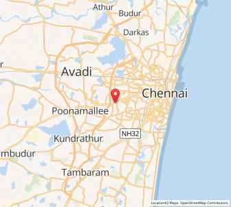 Map of Maduraivayal, Tamil Nadu