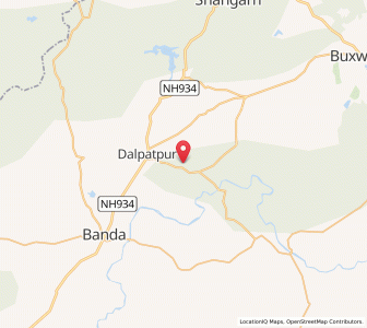 Map of Magara, Madhya Pradesh