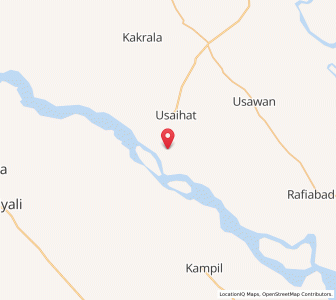 Map of Magaria Nagla, Uttar Pradesh