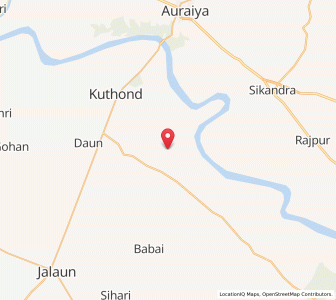 Map of Maghapur, Uttar Pradesh