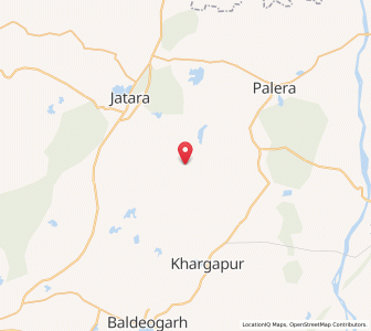Map of Magrai, Madhya Pradesh