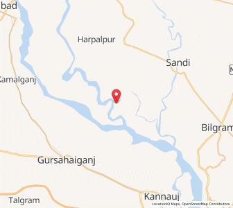 Map of Magraura, Uttar Pradesh