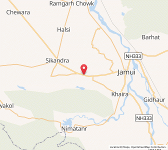 Map of Mahadeo Simaria, Bihar