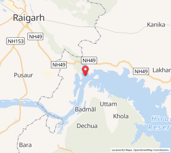 Map of Mahadeopali, Chhattisgarh