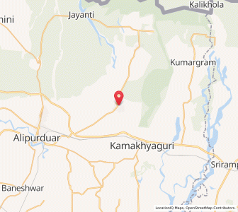 Map of Mahakalguri, West Bengal