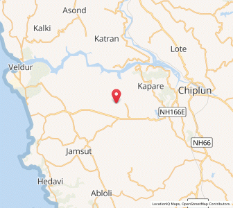 Map of Mahar Wari, Maharashtra
