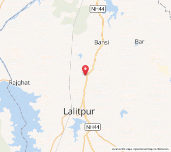 Map of Mahara, Uttar Pradesh