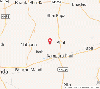 Map of Maharaj, Punjab
