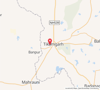 Map of Maharajpura, Madhya Pradesh