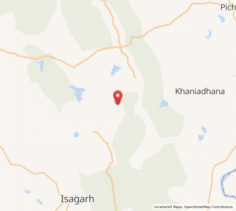 Map of Mahasa, Madhya Pradesh