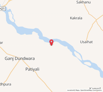 Map of Mahaula, Uttar Pradesh