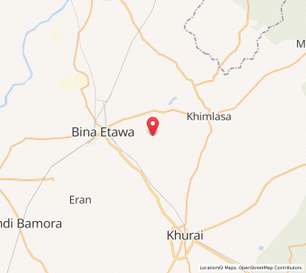 Map of Mahera, Madhya Pradesh